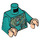 LEGO Dark Turquoise Sprite Minifig Torso (973 / 76382)