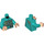 LEGO Dark Turquoise Sprite Minifig Torso (973 / 76382)