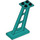 LEGO Donker turquoise Support 2 x 4 x 5 Stanchion Inclined met dikke steunen (4476)