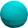 LEGO Dark Turquoise Technic Ball (18384 / 32474)