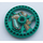 LEGO Turquoise foncé Technic Disk 5 x 5 avec Tronçonneuse (32362)