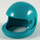 LEGO Dark Turquoise Technic Figure Crash Helmet (2715)