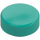 LEGO Dark Turquoise Tile 1 x 1 Round (35381 / 98138)