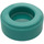 LEGO Donker Turquoise Tegel 1 x 1 Ronde (35381 / 98138)