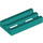 LEGO Turquoise Foncé Tuile 1 x 2 Grille (avec Rainure inférieure) (2412 / 30244)