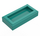 LEGO Turquoise foncé Tuile 1 x 2 avec rainure (3069 / 30070)