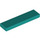 LEGO Dark Turquoise Tile 1 x 4 (2431 / 35371)