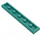 LEGO Dark Turquoise Tile 1 x 6 (6636)