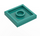 LEGO Dark Turquoise Tile 2 x 2 with Groove (3068)