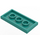 LEGO Turquoise foncé Tuile 2 x 4 (87079)