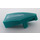 LEGO Donker Turquoise Wig 1 x 2 Rechtsaf met Wit Patroon Aan Dark Turquoise Background Sticker (29119)