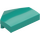 LEGO Dark Turquoise Wedge 2 x 2 x 0.7 with Point (45°) (66956)