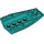 LEGO Dark Turquoise Wedge 6 x 4 Triple Curved Inverted (43713)