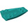 LEGO Dark Turquoise Wedge 6 x 4 Triple Curved Inverted (43713)
