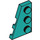 LEGO Dark Turquoise Wedge Plate 2 x 3 Wing Left (43723)