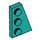 LEGO Dark Turquoise Wedge Plate 2 x 3 Wing Right  (43722)