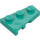 LEGO Dark Turquoise Wedge Plate 2 x 3 Wing Right  (43722)