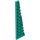 LEGO Mørk Turkis Kile Plade 3 x 12 Vinge Venstre (47397)