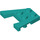 LEGO Donker Turquoise Wig Plaat 3 x 4 met noppen (28842 / 48183)