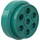 LEGO Dark Turquoise Wheel Rim Ø30 x 12.7 Stepped (2695)