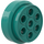 LEGO Dark Turquoise Wheel Rim Ø30 x 12.7 Stepped (2695 / 22975)