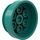 LEGO Dark Turquoise Wheel Rim Ø30 x 12.7 Stepped (2695)