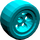 LEGO Dark Turquoise Wheel Technic 30,4 X 14 (32146)