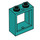 LEGO Dark Turquoise Window Frame 1 x 2 x 2 (60592 / 79128)