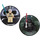 LEGO Darth Vader en Obi Wan Kenobi Magneet set (5002823)