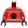 LEGO Darth Vader - Red Christmas Sweater with Death Star Minifig Torso (973 / 76382)