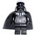 LEGO Darth Vader mit Medium Stone Grau Kopf Minifigur mit weißen Schülern