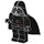 LEGO Darth Vader with White Head and Starched Cape with Printed Arms (Frown) Minifigure