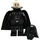 LEGO Darth Vader jossa Valkoinen Pää ja Stretchable Viitta jossa Printed Käsivarret (Murjottava) Minihahmo