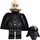 LEGO Darth Vader met Wit Hoofd en Stretchable Cape met Printed Rug Minifiguur