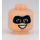 LEGO Dash Minifigure Kopf (Einbau-Vollbolzen) (3626 / 38055)