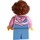 LEGO Daughter with Pink Sweater Minifigure