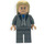 LEGO Death Eater Minifigur mit mittelsteingrauem Dementorenumhang
