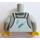 LEGO Decorator Torso with White Overalls and Aqua Paint (973 / 88585)