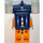 LEGO Deep Sea Diver med Hjelm med Luft Tanke - Hankøn Minifigur