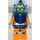 LEGO Deep Sea Diver med Hjelm med Luft Tanke - Hankøn Minifigur