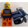 LEGO Deep Sea Diver med Hjelm med Luft Tanke - Hankøn Minifigur