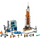 LEGO Deep Espacer Fusée et Launch Control 60228