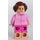 LEGO Delores Umbridge (Dark Pink Dress) Minifigure