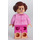 LEGO Delores Umbridge (Dark Pink Dress) Minifigur