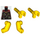 LEGO Dino Minifig Torso met D logo en Bandolier (973 / 76382)