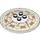 LEGO Dish 6 x 6 with Compass on Concave Side (Solid Studs) (39022 / 78193)