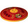 LEGO Dish 8 x 8 with Asian Characters and Lion (3961 / 83768)