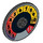 LEGO Disk 3 x 3 jossa Dial jossa 1 to 11 (2723 / 89349)