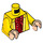 LEGO Doc Brown Minifig Torso (973 / 76382)