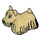 LEGO Hond - Scottish Terrier met Tan (84056)